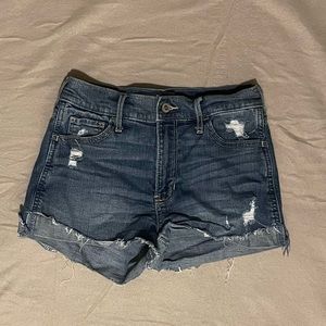 Hollister High Rise Jean Shorts
